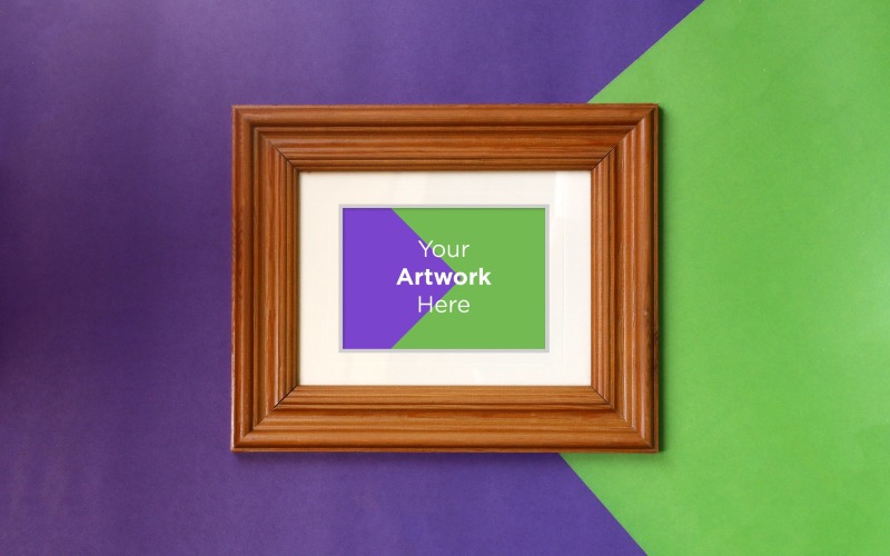 Download Мокап для продукта "Wooden Frame with Color Paper Background product mockup" / Wooden Frame with Color Paper Background product mockup - Мокап для продукта на тему графика frame,mockup,photo,wall,poster,white,picture,mock,up,interior,room,blank,design,background,empty,template,table,image,art,style