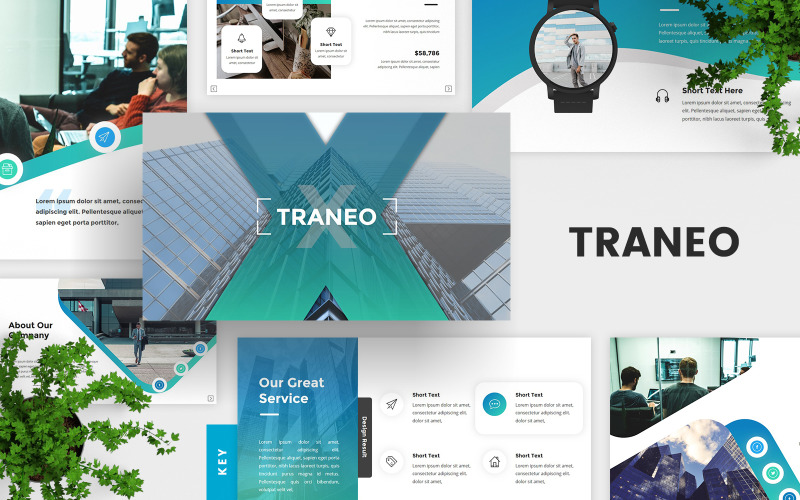 Traneo Business - Keynote-sjabloon