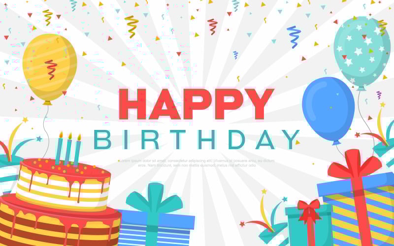 Fond de fête d'anniversaire de célébration