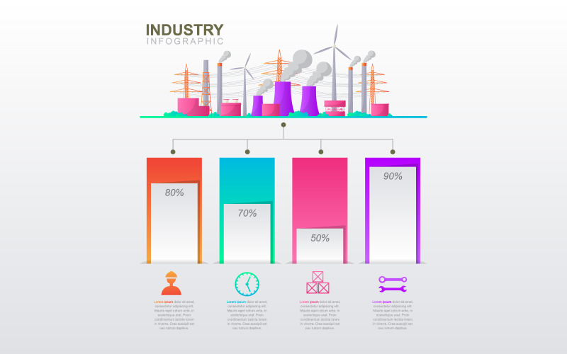 Diagramdiagram Ekonomiska infografiska element