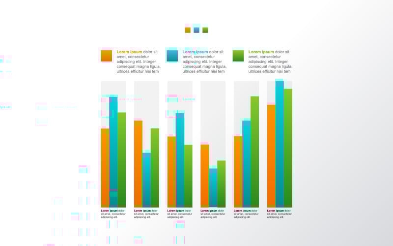 Po kryzysie elementy Infografika wykres gospodarczy