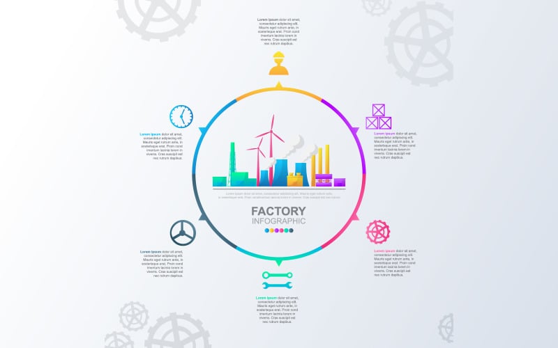 Schemadiagramm Finanzielle Infografik-Elemente
