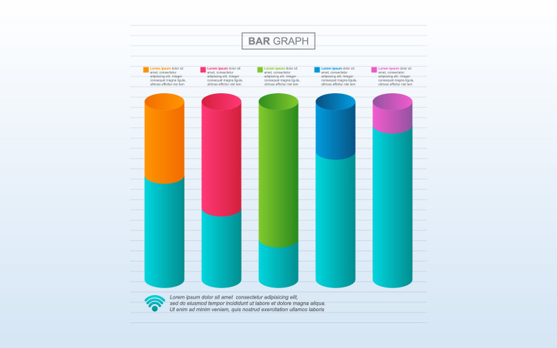 Verbessern Sie Infografik-Elemente für wiederhergestellte Krisendiagramme