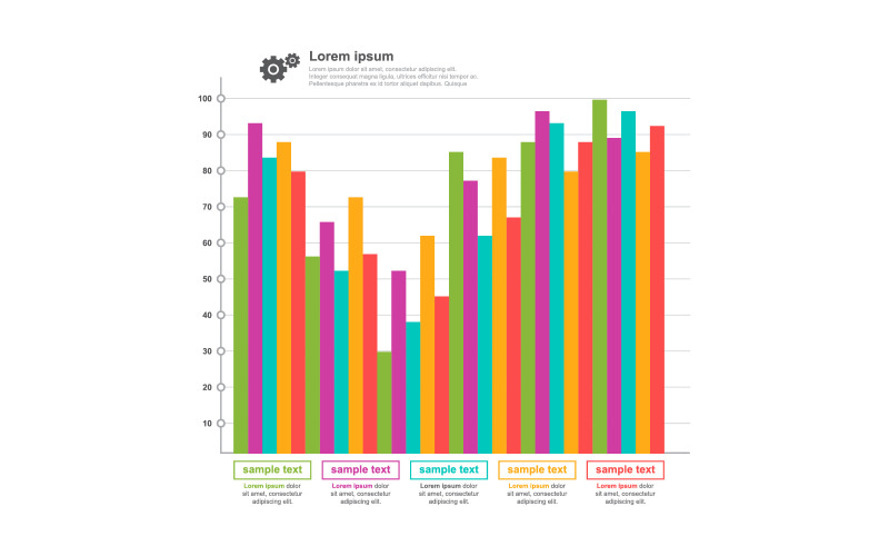 Verbesserte Infografik-Elemente für wiederhergestellte Daten