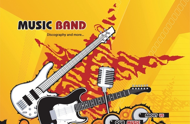 Music Band Flash Template