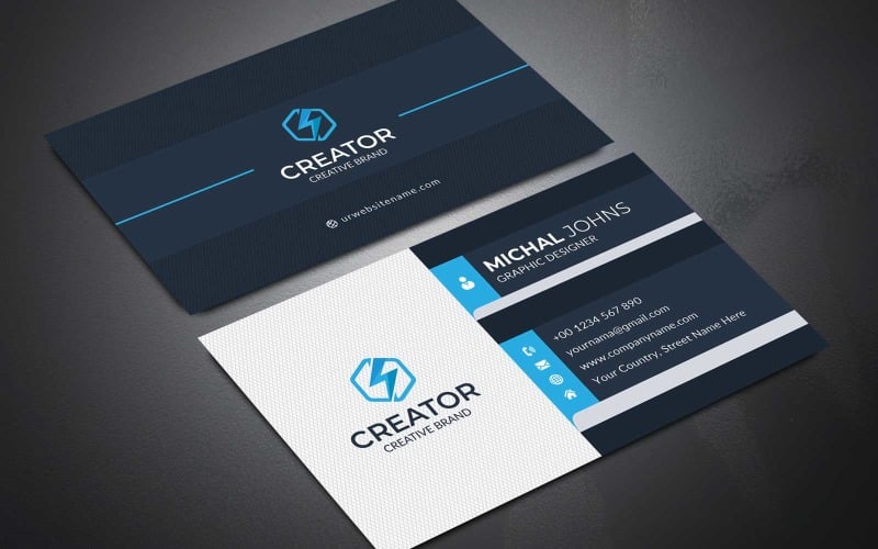 Business Card v.3 - Corporate Identity Template