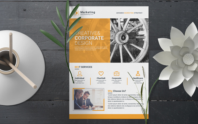 Creative Flyer01 - Plantilla de identidad corporativa
