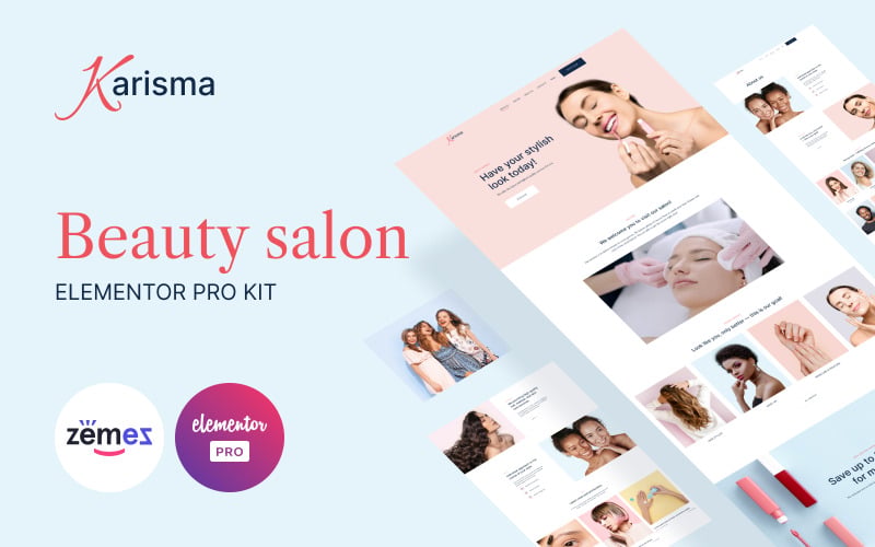Image 2 for Beauty Parlour Website Templates