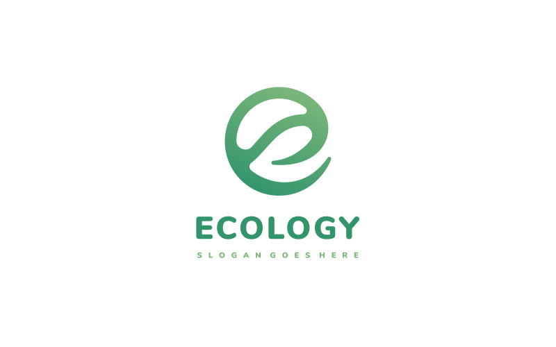 Download Шаблон логотипа "Ecology and Nature Letter E Logo Template" / Ecology and Nature Letter E Logo Template - Шаблон логотипа на тему графика letter e,e logo,green,eco,nature,leaf,leaves,logo,herbal,creative,minimalism,ecology,green energy,icon