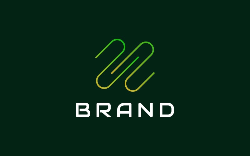 Letter H line Logo Template