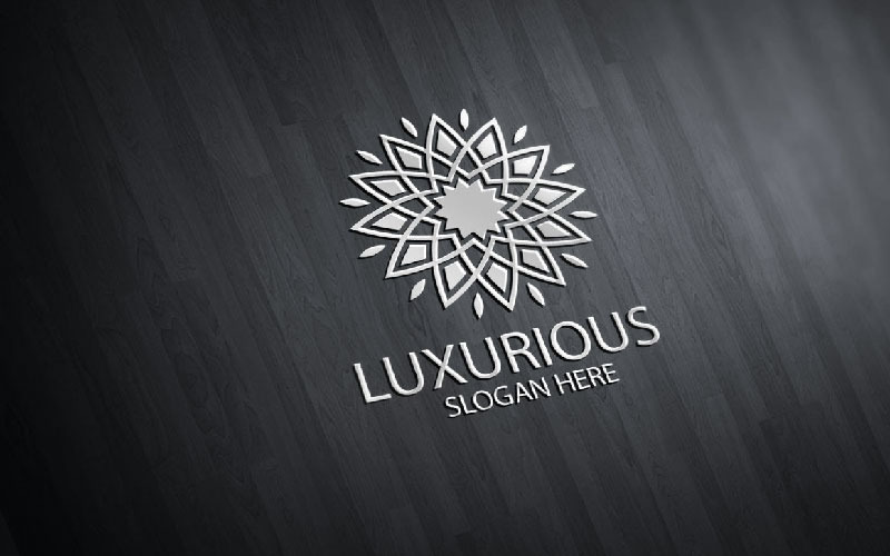 Lussuoso modello di logo Royal 28