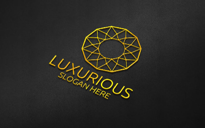 Download Шаблон логотипа "Diamond Luxurious Royal  55 Logo Template" / Diamond Luxurious Royal  55 Logo Template - Шаблон логотипа на тему графика jewellery,jewelry,wedding,luxury,beauty,crest,logo,emblem,fashion,royal,classic,cafe,hotel,vintage,real estate,heraldry,crown,wine,restaurant,winery