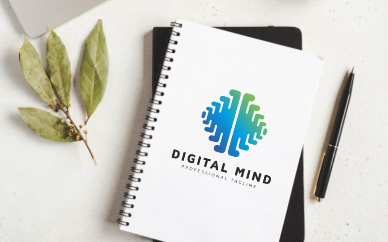 Download Шаблон логотипа "Digital Mind Logo Template" / Digital Mind Logo Template - Шаблон логотипа на тему графика application,artificial intelligence,brain mapping,branding,creative tech,data,decode,digital mind,dream,face,future,human face,humanoid,identity,imagination,it,man,matrix,mind bomb,mind lab