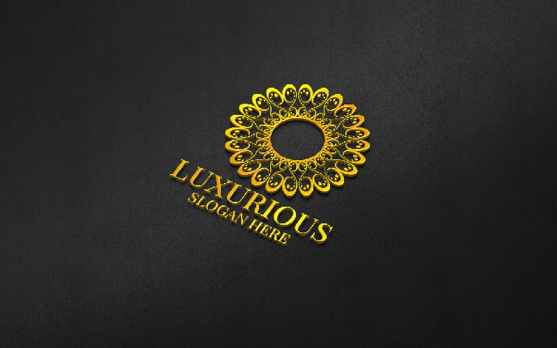 Modern lyxig Royal 62-logotypmall