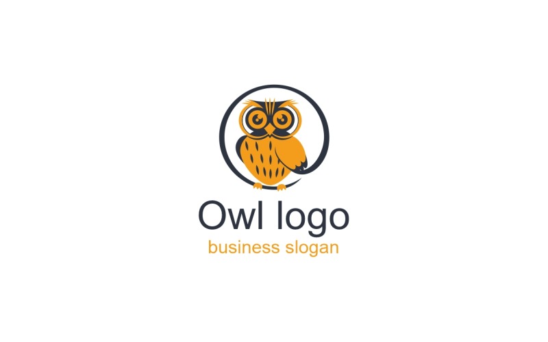 Download Шаблон логотипа "Owl Logo Template" / Owl Logo Template - Шаблон логотипа на тему графика owl logo,app,bird,business,communication,community,corporate,hearing,hunt,insomnia,nature,office,small business,vision,wisdom,work
