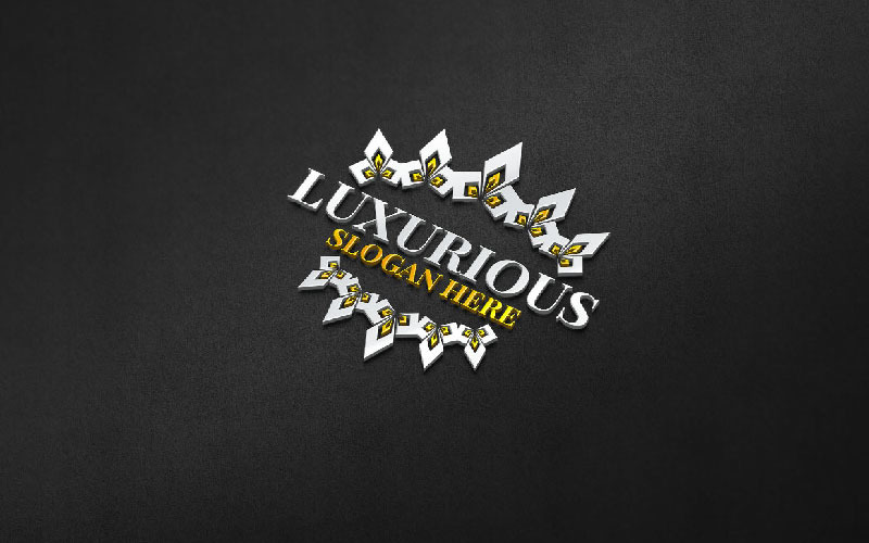 Download Шаблон логотипа "Crown Luxurious Royal  89 Logo Template" / Crown Luxurious Royal  89 Logo Template - Шаблон логотипа на тему графика jewellery,jewelry,wedding,luxury,beauty,crest,logo,emblem,fashion,royal,classic,diamond,hotel,vintage,real estate,heraldry,crown,wine,restaurant,winery