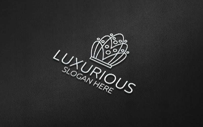 Download Шаблон логотипа "Crown Luxurious Royal  90 Logo Template" / Crown Luxurious Royal  90 Logo Template - Шаблон логотипа на тему графика jewellery,jewelry,wedding,luxury,beauty,crest,logo,emblem,fashion,royal,classic,diamond,hotel,vintage,real estate,heraldry,crown,wine,restaurant,winery