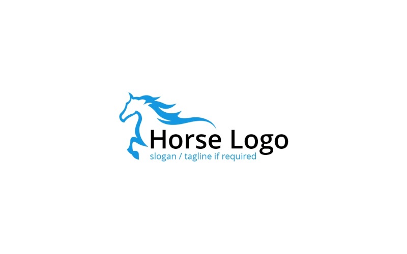 Download Шаблон логотипа "Horse Logo Template" / Horse Logo Template - Шаблон логотипа на тему графика animal,animals,association,brand,branding,club,elegant,head,hoof,horse,logo,mane,nature,power,powerpoint,race,racing,riding,run,speed