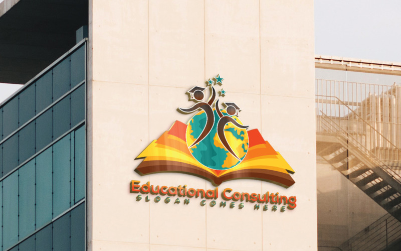 Logo-Vorlage für Bildungsberatung