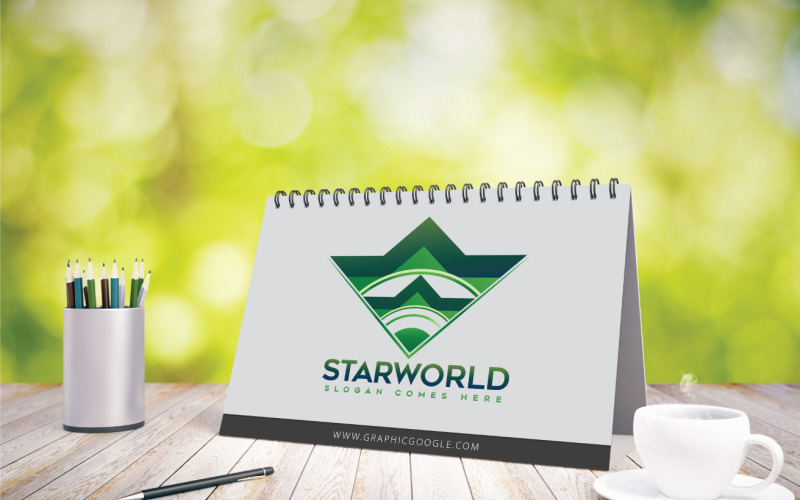 Download Шаблон логотипа "Starworld Logo Template" / Starworld Logo Template - Шаблон логотипа на тему графика starworld,beautiful,dreamer,star,top,actress,fashionstyle,logo,template,vector,graphics,abstract,icon,successes,creativeedge,illustrator,circular,tower,grow,buildup