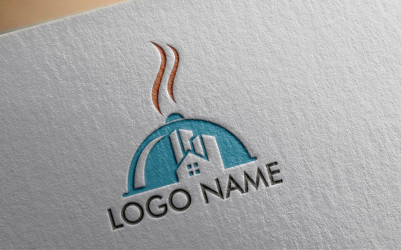 city food store logo template