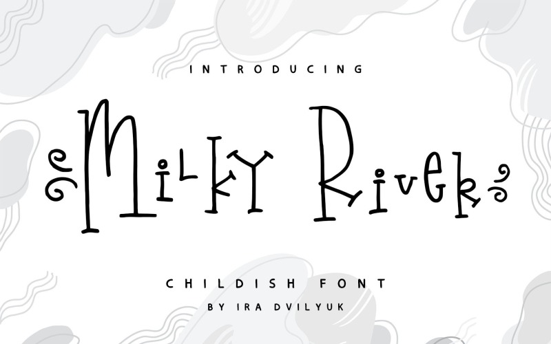Milky River Playful字体+附加功能