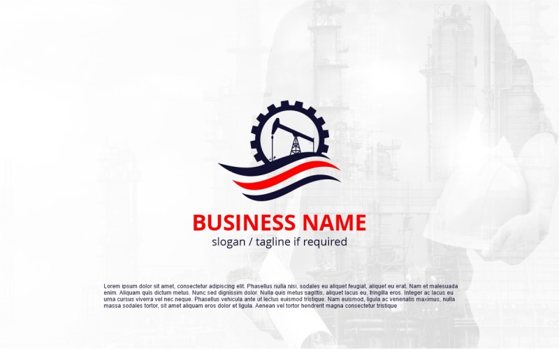 Download Шаблон логотипа "Oil Gas Logo Template" / Oil Gas Logo Template - Шаблон логотипа на тему графика agency,auto,brand,branding,building,business,car,city,construction,constructor,corporate,creative,department,district,energy,filling,foil,fuel,gas,letter