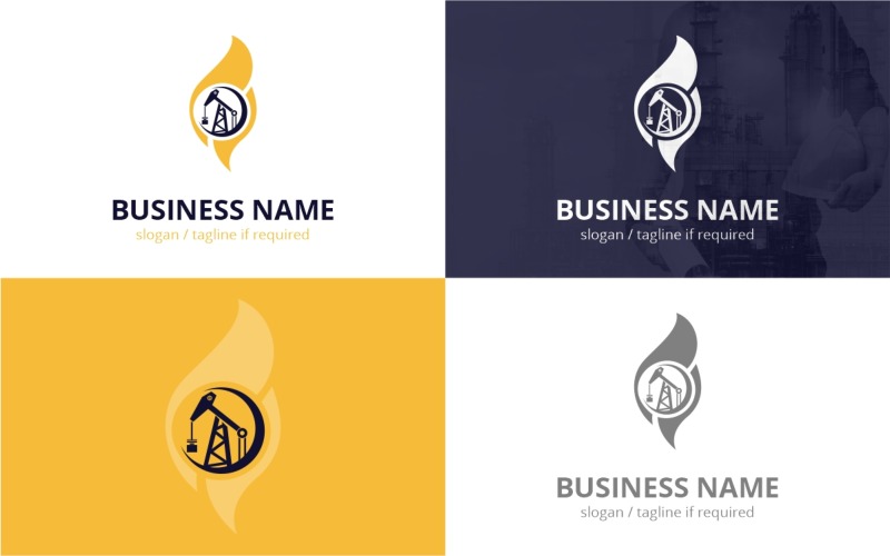 Download Шаблон логотипа "Oil Gas Logo Template" / Oil Gas Logo Template - Шаблон логотипа на тему графика agency,auto,brand,branding,building,business,car,city,construction,constructor,corporate,creative,department,district,energy,filling,foil,fuel,gas,letter