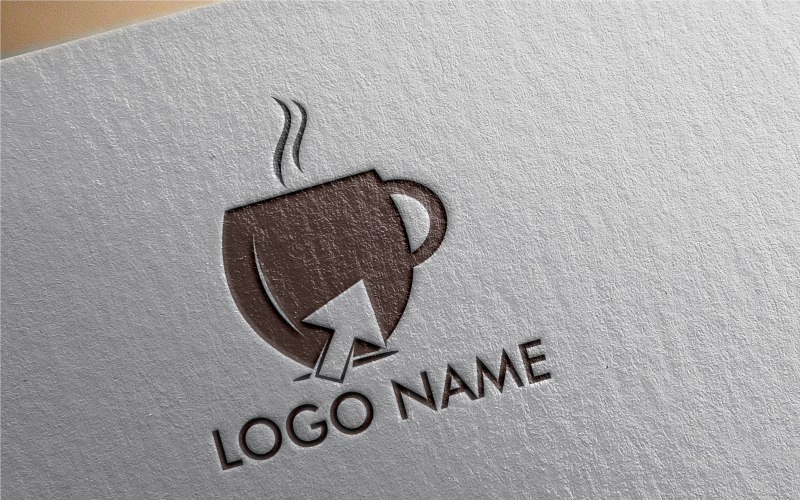 Download Шаблон логотипа "Online Coffee Logo Template" / Online Coffee Logo Template - Шаблон логотипа на тему графика online,coffee,technology,internet,business,communication,laptop,home,computer,call,shop,connection,concept,chat,drink,meeting,notebook,screen,workplace,cafe