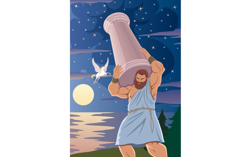 Atlas - Illustratie