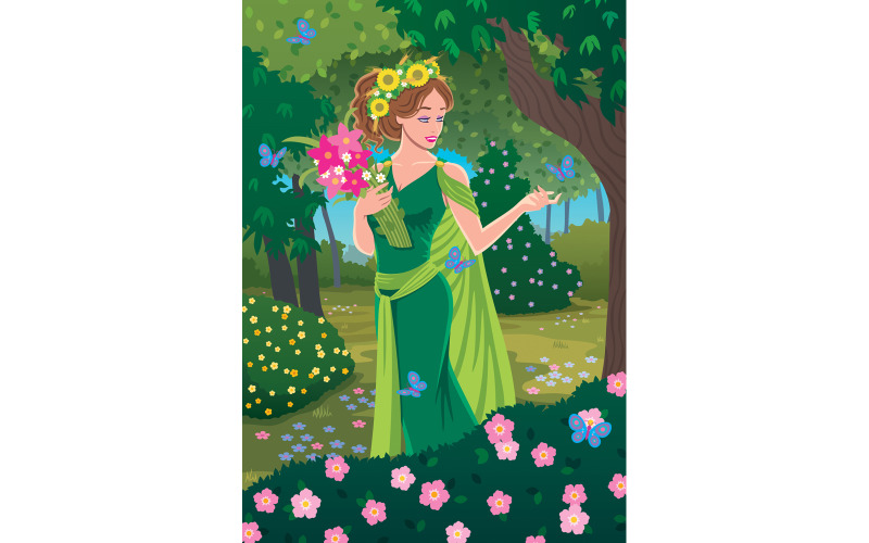 Demeter - Ilustración
