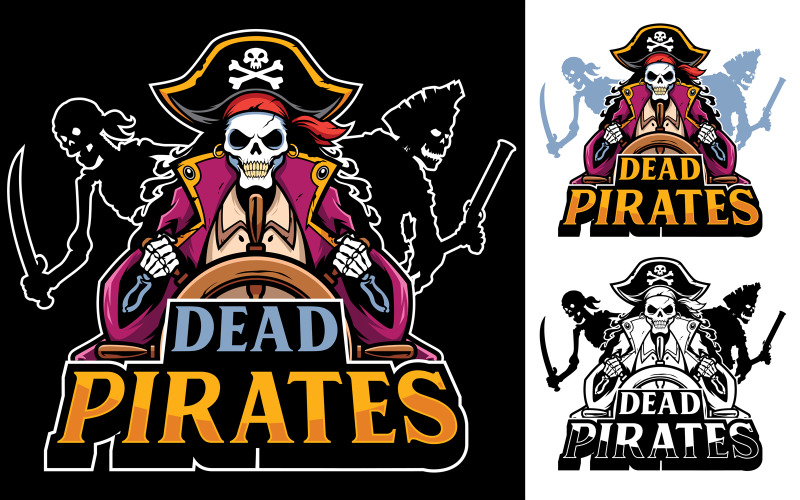 Dead Pirates Mascot 2 - Illustrazione
