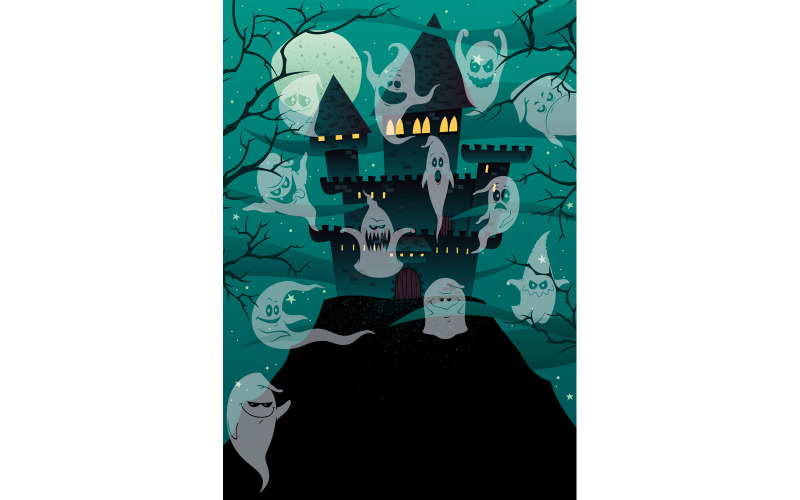 Haunted Castle - Illustration