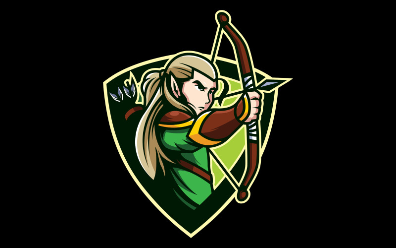 Maskotka elfów - ilustracja