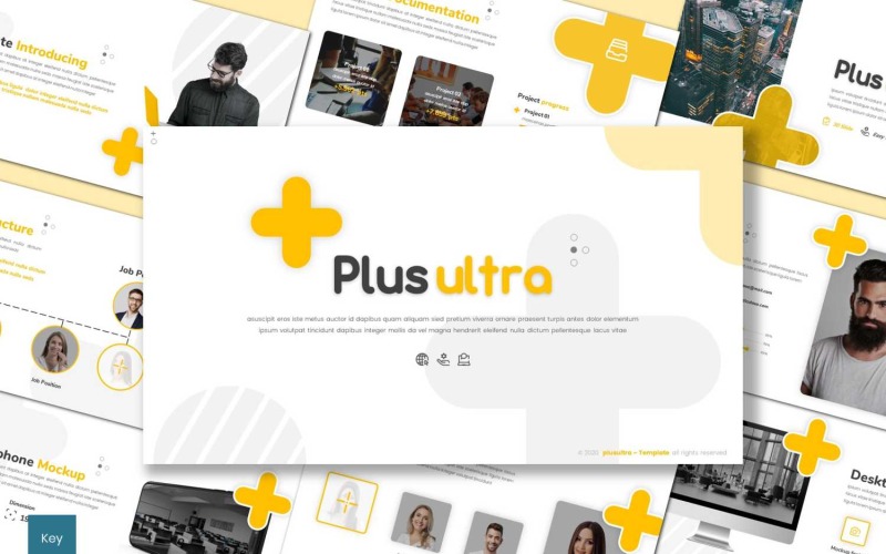 Plus Ultra - Modello di Keynote