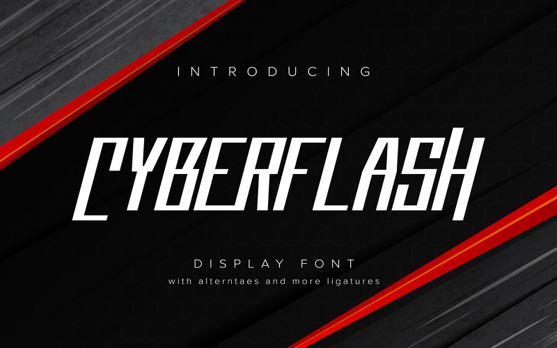 Cyberflash | Lettertype weergeven
