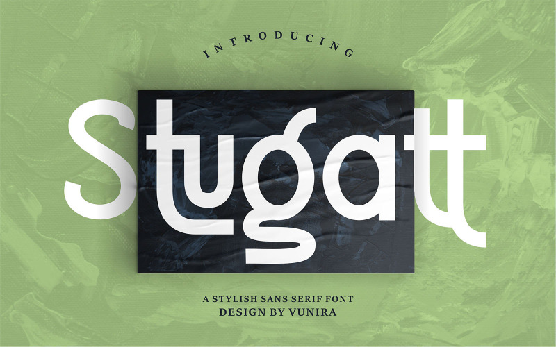 Stugatt | Een stijlvol Sans Serif-lettertype