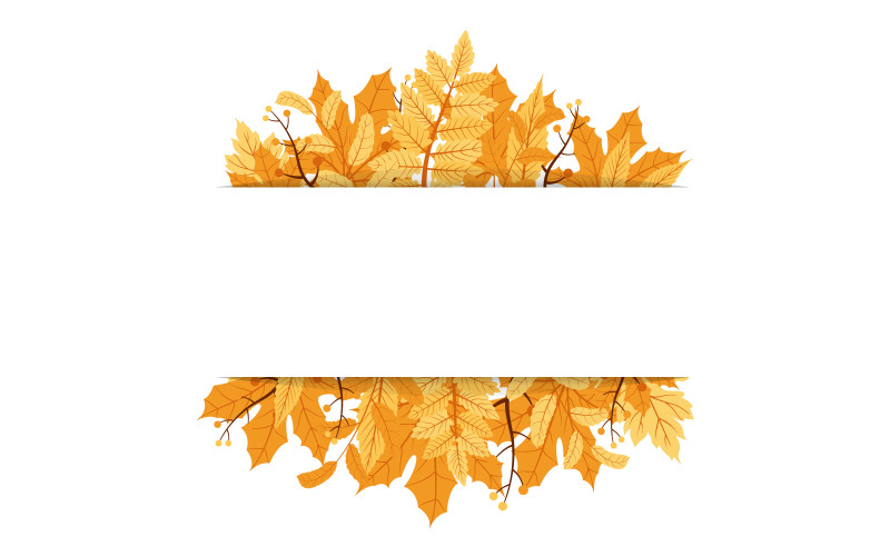 Herbstgrußkarte - Illustration