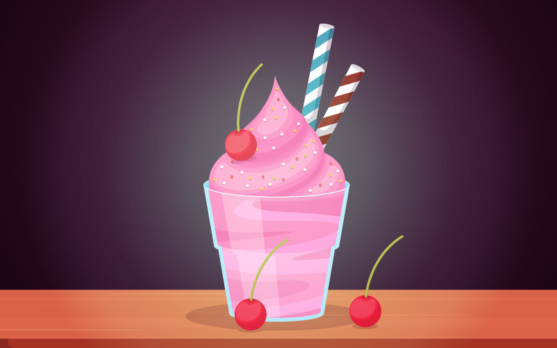 Download Иллюстрация "Ice Cream Photography - Illustration" / Ice Cream Photography - Illustration - Иллюстрация на тему графика ice,cream,food,photography,delicious,tasty,menu,table,vector,illustration,concept,design,yummy,eat,cafe,restaurant,gourmet,dish,meal,appetizer