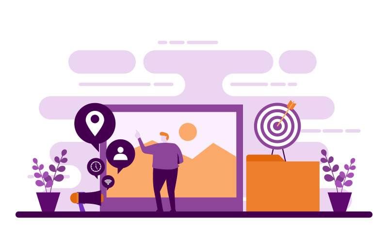 Marketing elemzés mobil - illusztráció