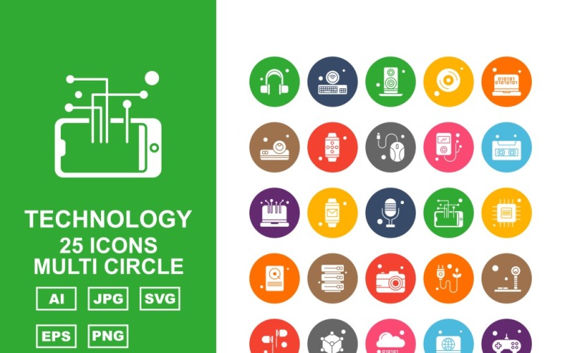 Download Набор иконок "25 Premium Shopping Multi Circle Pack Icon Set" / 25 Premium Shopping Multi Circle Pack Icon Set - Набор иконок на тему shopping label,ship,bag,box,document,best offer,trolley,shop,gift,credit card,percentage,wallet,cart,basketicon,icons