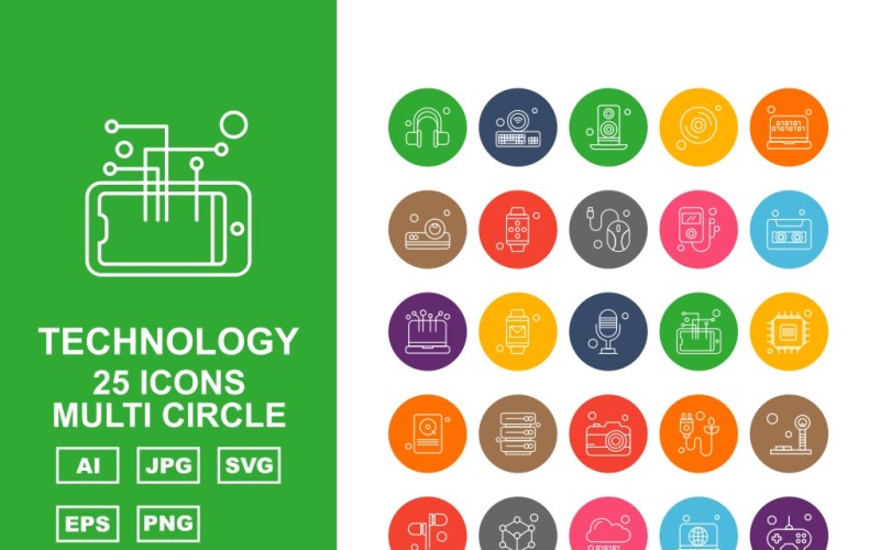 Download Набор иконок "25 Premium Shopping Multi Circle Pack Icon Set" / 25 Premium Shopping Multi Circle Pack Icon Set - Набор иконок на тему shopping label,ship,bag,box,document,best offer,trolley,shop,gift,credit card,percentage,wallet,cart,basketicon,icons