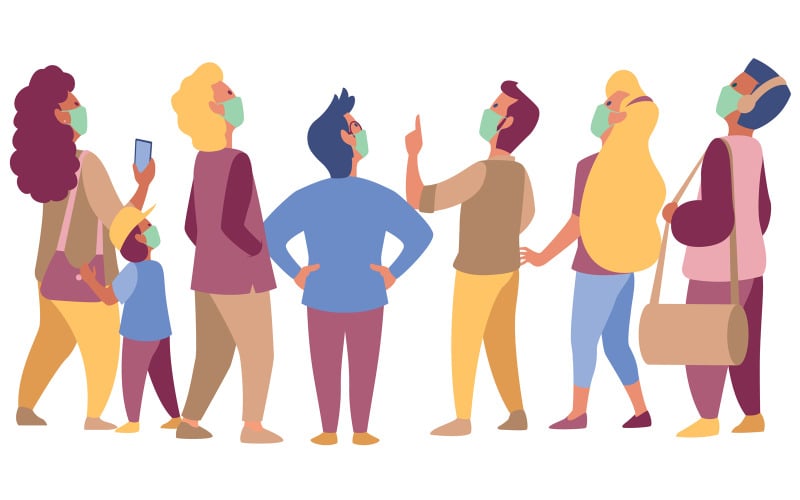 Download Иллюстрация "Epidemic Preparation - Illustration" / Epidemic Preparation - Illustration - Иллюстрация на тему графика epidemic,pandemic,corona virus,corona,virus,covid 19,covid19,flu,disease,illness,microbiology,biological warfare,germ,germ warfare,infection,toxin