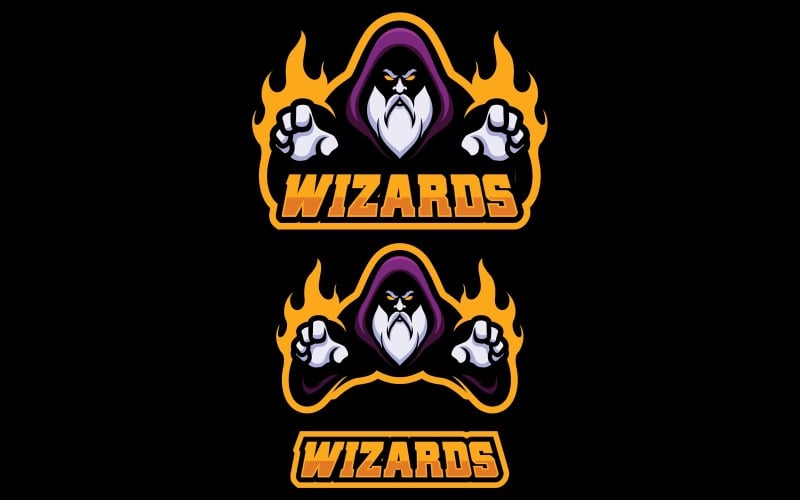 Wizard Mascot - Ilustração