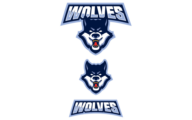 Wolf Mascot - Ilustração