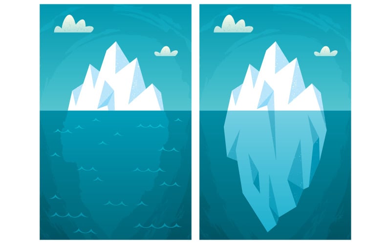 Iceberg - Illustrazione