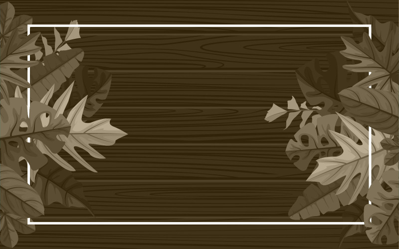 Download Иллюстрация "Rectangle Wood Tropical - Illustration" / Rectangle Wood Tropical - Illustration - Иллюстрация на тему графика rectangle,wood,tropical,plant,summer,leaf,border,frame,background,vector,illustration,trendy,wedding,party,floral,design,nature,botanical,leaves,invitation