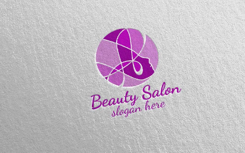 Download Шаблон логотипа "Beauty Salon Logo Template" / Beauty Salon Logo Template - Шаблон логотипа на тему графика logo,salon,makeup,massage,beautiful,boutique,spa,woman,fashion,shop,perfume,treatments,hairstylist,cosmetics,hair,fancy,queen,royal,hairdresser,female