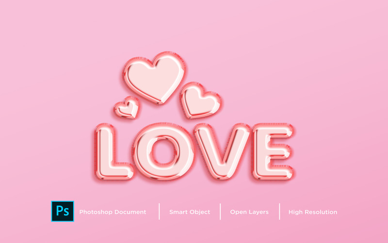 Textový efekt Design Photoshop Layer Style Effect - Ilustrace