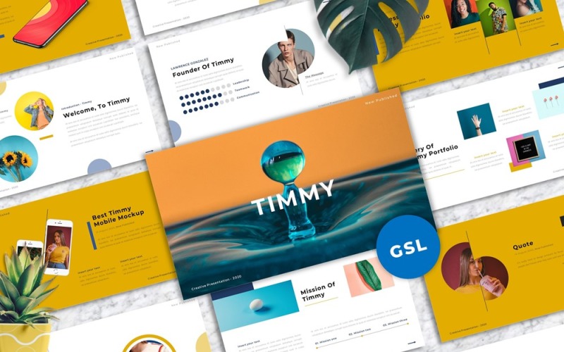 Timmy - Kreative Google Slides
